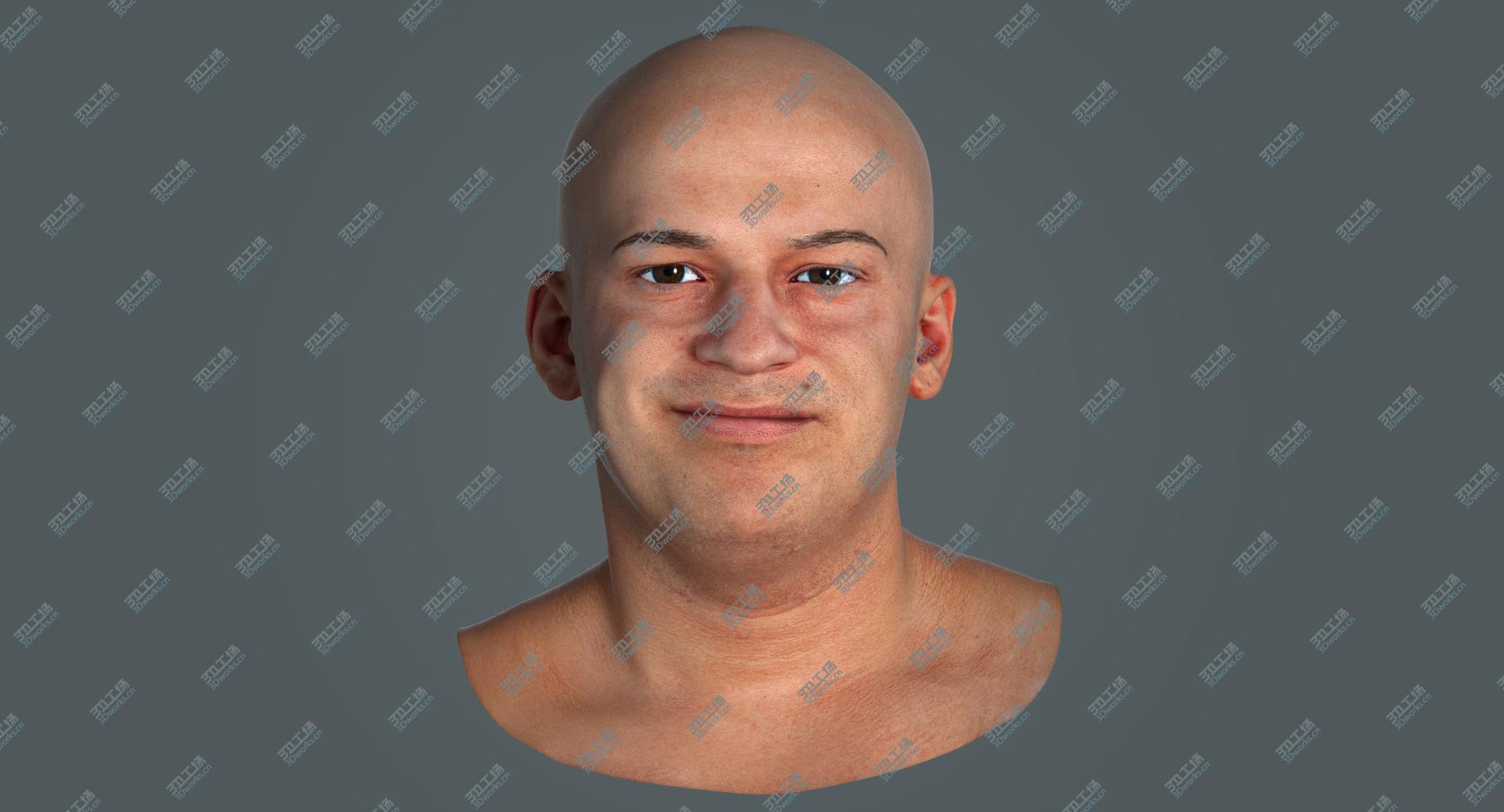 images/goods_img/202105073/3D Real PBR Marcus Human Head Dimpler AU14/2.jpg